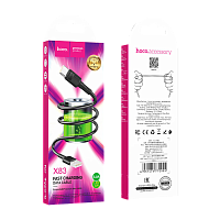 Кабель HOCO X83 USB (m)-Type-C (m) 1м 3.0A ПВХ черный (1/33/330)