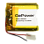 Аккумулятор Li-Pol GoPower LP603030 PK1 3.7V 500mAh с защитой (1/10/250)