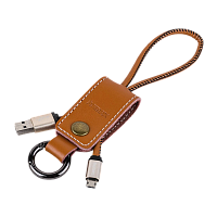 Кабель Remax RC-034M Western USB (m)-Lightning (m) 0.3м 3.0A коричневый