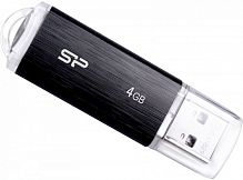 Флеш-накопитель Silicon Power Ultima U02 4GB USB2.0 пластик черный  | Ab-Batteries | Элементы питания и аксессуары для сотовых оптом