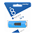 Флеш-накопитель Smartbuy Stream 8GB USB2.0 пластик синий