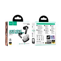 Наушники вставные HOCO EQ16 bluetooth 5.3 с микр. черный (1/14/140)