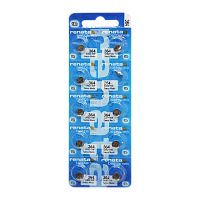 Батарейка Renata 364 (SR621SW) BL10 Silver Oxide 1.55V (10/100) 