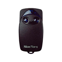 Пульт Д/У NICE FLO2R-S для ворот, шлагбаумов черный 