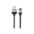 Кабель Borofone BX28 USB (m)-Lightning (m) 1.0м 2.4A ПВХ серый (1/360)