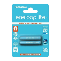 Аккумулятор предзаряженный RTU Panasonic HR03 AAA BL2 NI-MH eneloop lite 550mAh (2/20/240)