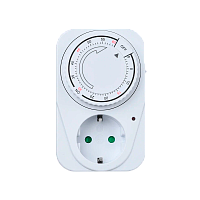 Таймер механический GoPower Timix 08 16A 3600W 1ч/1мин (1/12/48)