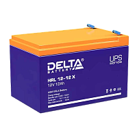 Аккумулятор свинцово-кислотный Delta HRL 12-12 X 12V 12Ah