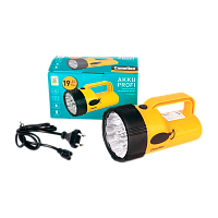 Фонарь ручной Camelion LED29314 4W 19LED от аккумулятора желтый (1/10)