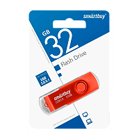 Флеш-накопитель Smartbuy Twist 32GB USB3.0 пластик красный 