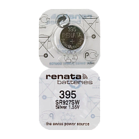 Батарейка Renata 395 (SR927SW) Silver Oxide 1.55V (1/10/100)