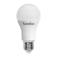 Лампа светодиодная Sweko A60 E27 20W 4000К 230V груша (1/5/100)
