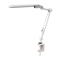 Светильник настольный Camelion KD-830 10W 230V 1LED струбцина сенс. белый (1/5)