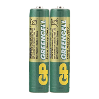 Батарейка GP GreenCell R03 AAA Shrink 2 Heavy Duty 1.5V (2/40/200/1000)