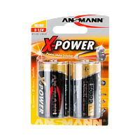 Батарейка ANSMANN X-POWER  LR20 BL2