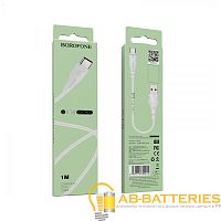 Кабель Borofone BX18 USB (m)-Type-C (m) 1м 2.0A ПВХ белый (1/648)