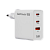 Сетевое З/У GoPower GPQC10 1USB+2Type-C 65W QC3.0 GaN белый