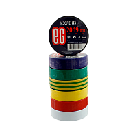 Изолента Еврогарант/EG 19мм*20м ПВХ ассорти (10/200)
