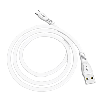 Кабель HOCO X40 USB (m)-Type-C (m) 1.0м 2.4A TPE белый (1/33/330)