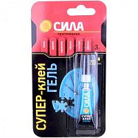 Супер-клей Сила ГЕЛЬ 3г BL1 (1/12/288)