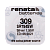 Батарейка Renata 309 Silver Oxide 1.55V (1/10/100)