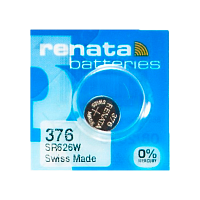 Батарейка Renata 376 (SR626W) Silver Oxide 1.55V (1/10/100)