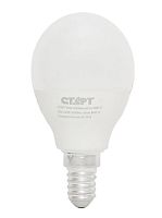 Лампа светодиодная Старт G47 E14 10W 2700К 220V шар Eco матовая (1/10/100)