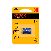 Батарейка Kodak MAX CR2 BL1 Lithium 3V (1/12/72/11592) 