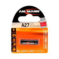 Батарейка Ansmann LR27/A27/MN27 BL1 Alkaline 12V (1/10/480) 