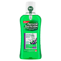 Ополаскиватель Лесной Бальзам Против воспаления десен (кедр.орешки,шалфей) 400мл (1/12)