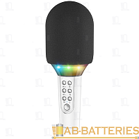 Микрофон Borofone BFK2 динамический 72 дБ bluetooth 5.0 microSD белый (1/30) 