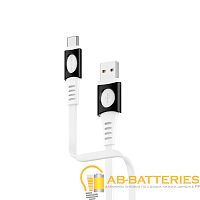 Кабель Borofone BX35 USB (m)-Type-C (m) 1м 3.0A TPE белый (1/360)