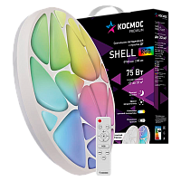 Светильник настенно-потолочный Космос SHELL Premium 75W 230V LED IP40 накладной RGB пульт ДУ (1/5)