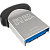Флеш-накопитель SanDisk Ultra Fit CZ43 128GB USB3.0 пластик черный