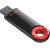 Флеш-накопитель SanDisk Cruzer Dial CZ57 16GB USB2.0 пластик черный красный
