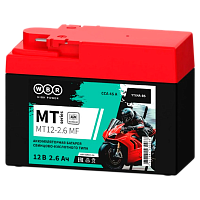 Аккумулятор для мототехники WBR MT12-2.6 MF 12V 2.6Ah 