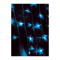 Гирлянда Космос 624LED 2.5м лампочки нить 8 режимов голубой (1/20)