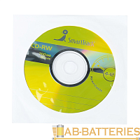 Диск CD-RW SmartTrack 700MB 4-12x 1шт. в конверте (1/200) 