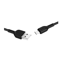 Кабель HOCO X13 USB (m)-Type-C (m) 1.0м 3.0A ПВХ черный (1/36/360)