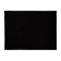 Коврик придверный VORTEX "TRIP" 90х120см ребристый черный (1/8)