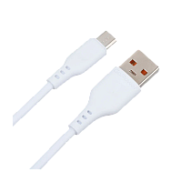 Кабель GoPower GP01M USB (m)-microUSB (m) 1м 2.4A ПВХ белый (1/200/800)