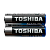 Батарейка Toshiba LR6 AA Shrink 2 Alkaline 1.5V (2/40/400)