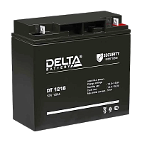 Аккумулятор свинцово-кислотный Delta DT 1218 12V 18Ah (1/2)