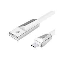 Кабель HOCO X4 USB (m)-Type-C (m) 1.2м 2.4A силикон белый (1/32/320)