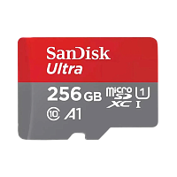 Карта памяти microSD SanDisk ULTRA 256GB Class10 A1 UHS-I (U1) 120 МБ/сек CN (Китай) без адаптера (1