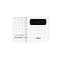 Внешний аккумулятор HOCO B20 10000mAh 2.1A 2USB белый (1/60)