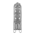 Лампа галогенная Sweko G9 40W 220-240V капсула прозрачная (1/50/500)