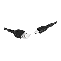 Кабель HOCO X13 USB (m)-Type-C (m) 1м 3.0A ПВХ черный (1/36/360)