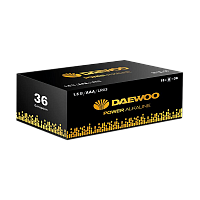 Батарейка Daewoo Power LR03 AAA БОКС36 Alkaline 1.5V (36/720) 