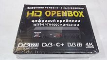 Приставка для цифрового ТВ Openbox HD DVB-T/T2 металл черный (1/60) 